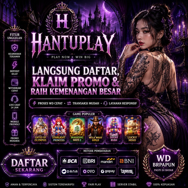 INFORMASI SITUS HANTUPLAY